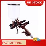 600ML HVLP Sprayer Gun Car Top Paint 1.3mm Nozzle W/Pressure Regulator Gravity