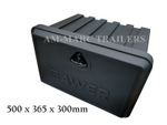 Bawer Plastic Toolbox Recovery Truck Trailer 500x365x300 Lorry Van