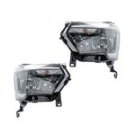Pair Left and Right Side Headlight Headlamp with Motor for 19-24 Renault Master