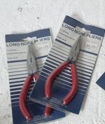 New old stock Long Nose Pliers Needle Pinch Snipe Nosed Wire Cutters. Quality 5"