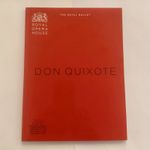 Royal Ballet Programme & Cast Sheet Don Quixote 2013 Nunez & Acosta