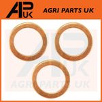 3x Fuel Injector Nozzle Washers Kit for Fordson Dexta & Super Dexta Tractor