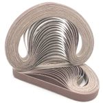 10pcsSanding Belt 9 X 533 Mm,60/80/100/120/240 Mixed Grit