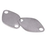 EGR Valve Gasket Stainless Steel EGR Valve Blanking Block Plate Kit