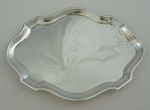 Tea Pot Stand Georgian Silver Elizabeth Jones, London 1787, 178mm, 120g. repair