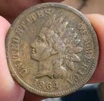 USA! Rare! 1864 L Indian Head One Cent Coin in collectible grade!