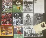 Various American Football Autographs plus Speedway Autograph (see photos)
