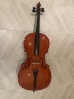 Great Condition Full Size Cello With Hard Case And Carbon Fibre Bow