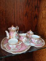 Regal Miniature Porcelain 8 Pieces Play Tea Set Floral Design