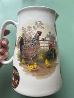 Gorgeous Vintage Chicken Family Hen Easter Large Bone china  Jug