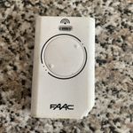  FAAC XT2 868 SLH LR / Long Range 787009 Remote Key Fob 2 Channel Authentic