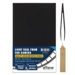 2mm Self-Adhesive Film Camera Repair Light Seal Baffle Foam Sponge Sheet 10x20cm