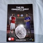 Fa Community Shield Programme Arsenal Vs Chelsea 2015