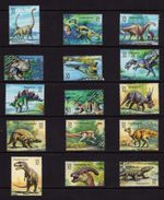 1997 US 3136 a-o 32c Dinosaurs - Set of Singles, Complete of 15 - MNH PO Fresh