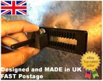 Jig for Stamp Punch plate Number Letter Imprinting Metal Frame Guide Mount 5-8mm