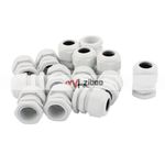 14Pcs PG21 13-18mm Range Waterproof Cable Glands Fixing Connect Adapter⊕IK