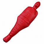 Red Quilted Leather Bondage Sleepsack Full Body Restraint BDSM Bag Heavy Duty