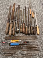 35x Vintage Files & Rasps Job Lot – F.B. Tools Sheffield England – Mixed Set