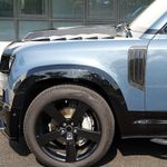 FOR LAND ROVER DEFENDER 110 L663 20-25 GLOSS BLK WHEEL ARCHES FENDER FLARE TRIMS