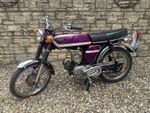 Yamaha FS1E 1974 Popsicle Purple Runner With Logbook  Barn Find Classic Moped