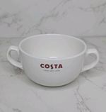 Rare Costa Coffee Large Two Handled Mug Italian About Coffee Dudson 2004