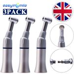 3 Pack Dental Slow Low Speed Handpiece Push Button Contra Angle Φ2.35 E-type NSK