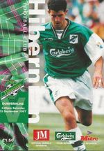 Hibernian v Dunfermline Athletic Scottish Premier League 13th Sept 1997