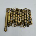 Collect Chinese Brass Wushu Soft Equipment Nine-section Whip ZW3