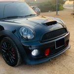 Glossy Black Front Air Hood Bonnet Scoop Vent For Mini Cooper S R56 2007-2014 UK