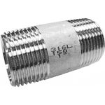 STAINLESS STEEL BARREL NIPPLE (EXTENDED LENGTHS) 150LB BSP -EBAY'S BIGGEST RANGE