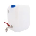 Jerry Can 30L with Metal Tap Water Carriers Canister Container