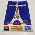 Wales Rugby Union Programmes