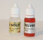 10ml 9ct Gold + 10ml 925 Silver Tester Spot On Testing Acid Solution Kit Fluid 