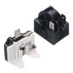 3 Pin 4.7 Ohm Refrigerator PTC Starter Relay Freezers Overload Protector 1/2HP