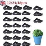 12/24/48PCS Invisible Low Profile Flower Pot Feet Garden Plant Pot Feet Risers