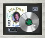 Dr Dre Framed Black wood Reproduction Signature Platinum LP Record Display 