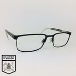 TOMMY HILFIGER eyeglasses MATT BLACK RECTANGLE glasses frame MOD: TH64 25667196