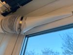 Portable AC Exhaust Hose Window Vent Adapter Duct Connector