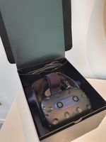 Boxed HTC Vive Pro 2 Virtual Reality Headset with cables and link box etc