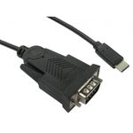 USB Type C to Serial RS-232 DB9 Cable 9 pin Male Com Port Connection 1m 2m