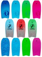 Two Bare Feet 44" Bodyboard XPE EVA Slick - Adults Boogie Board with Leash TBF