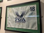 2014 PGA Championship Pin flag Signed by winner Rory McIlroy With COA