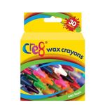 30 x Wax Crayons Kids Toy Colours Childrens Classroom Crayon
