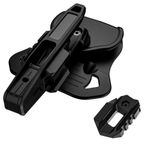 Tactical Military Pistol Holster Concealed Left Right Gun Holsters 9mm/SW40/357