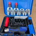 Geberit Novopress ACO103 Plus BT , 15-22-28-35 Jaws Mapress Press Crimper Kit.
