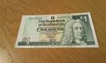 Royal Bank Of Scotland One Pound Note. C/78 107154 1999