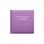 Personalised Text Photo Album Memo Slip In Case Holds 200 6x4"/10x15cm Photos