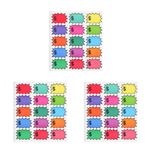 Ample Quantity Reusable Retail Store Price Tags Colorful Adhesive Price Stickers