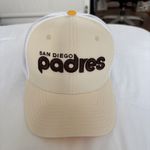 Nike San Diego Padres Rise Beige/white Trucker Cap