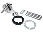 Adapter plate set / spacer 210cc J&G with BGM crankshaft 2% for Vespa PX80, PX12